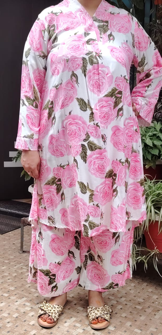 Pink Bloom Garden Cord Set